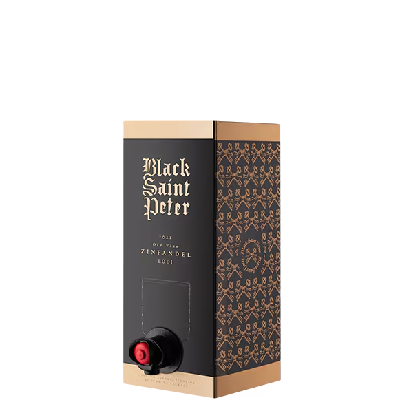 Black Saint Peter Zinfandel (1.5-Litre Box) 2022