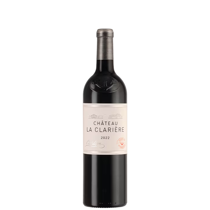 Chateau La Clariere Merlot, Cabernet Sauvignon, Malbec, Cabernet Franc, Bordeaux, France 2022