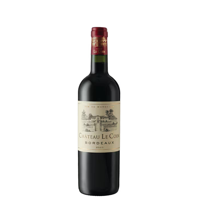 Chateau Le Coin Bordeaux Red Wine, France 2023