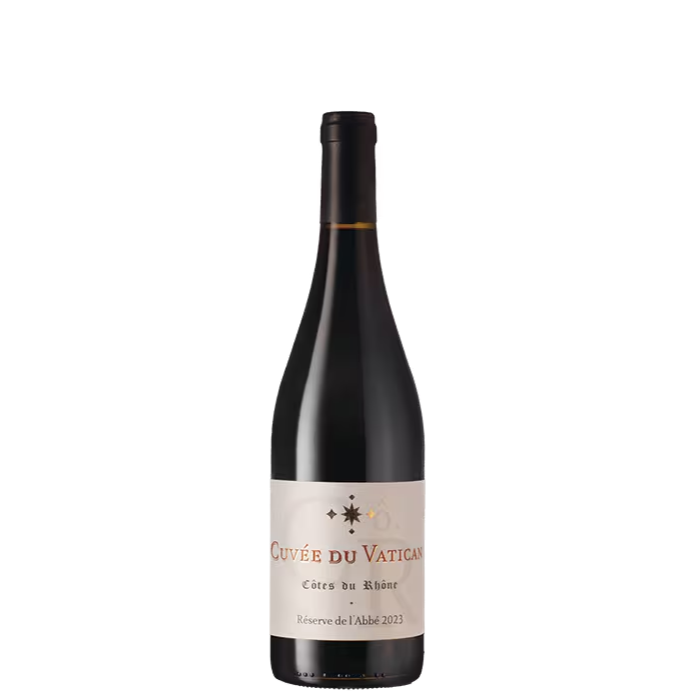 Cuvee du Vatican Reserve de l' Abbe Cotes du Rhone Red Wine, France 2023